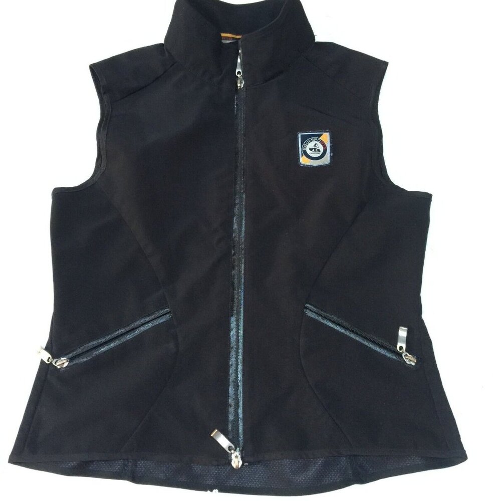 RTS Sportline Equi-sports Black Full Zip Mesh Lined Riding Vest Size XS / 34